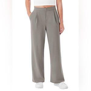 Member's Mark Women's Grey Modern Wide Leg Trouser S-XL - Brand New
